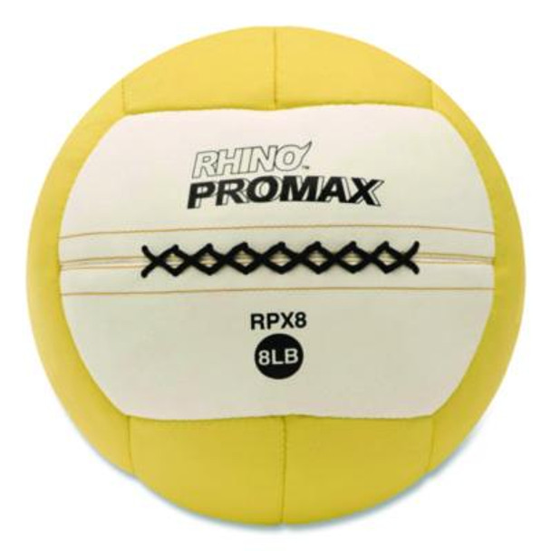 Rhino Promax Medicine Ball, 8 Lb, Yellow