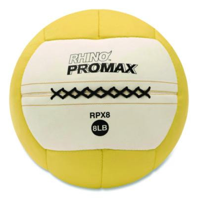 Rhino Promax Medicine Ball, 8 Lb, Yellow