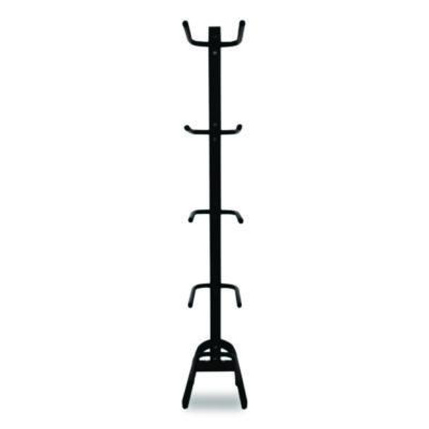 U-Ring Single Medicine Ball Tree, 23" x 22.5" x 64.5", Black