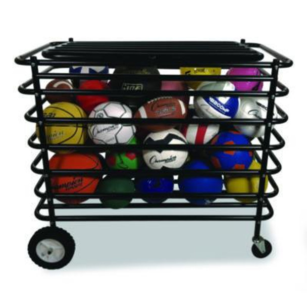 Ultimate Lockable Ball Locker, 24" x 44" x 39", Black