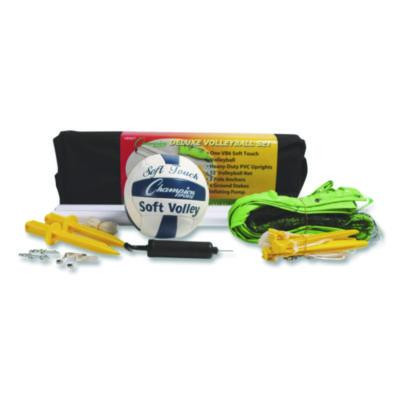 Deluxe Volleyball Set, Official-Size Volleyball, Volleyball Net