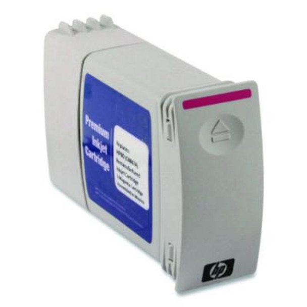 Remanufactured Magenta High-Yield Ink, Replacement For 80 (C4847A), 350 Ml