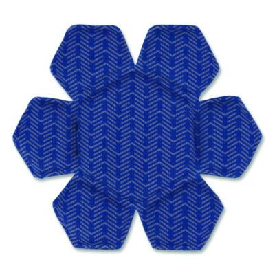Chill-Its 6612 Hard Hat Cooling Top Pad, 6" Dia, Blue, 3/Pack