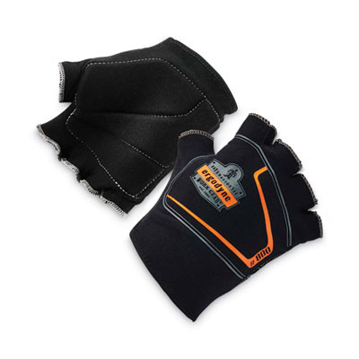 Proflex 800 Glove Liners, 9" Long, Small/Medium, Black, Pair