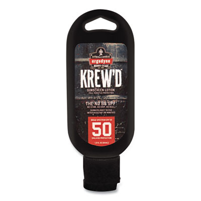 Krewd 6352 Spf 50 Sunscreen Lotion, 1.5 Oz Bottle, 12/Carton