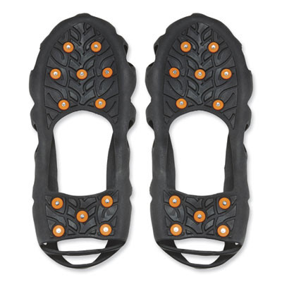 Trex 6304 One-Piece Step-In Full Coverage Ice Cleats, Small, Black, Pair