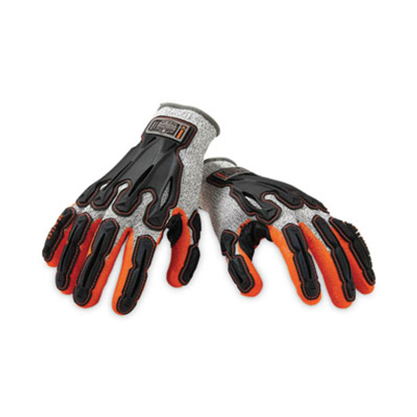 Proflex 922Cr Nitrile Coated Cut-Resistant Gloves, En388: 4442Cp, X-Large, Gray, Pair