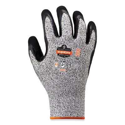 Proflex 7031-Case Ansi A3 Nitrile-Coated Cr Gloves, En388: 4X42C, 9.5" Long, Small, Gray, 144 Pairs/Carton