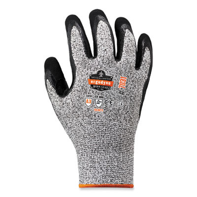 Proflex 7031 Ansi A3 Nitrile-Coated Cr Gloves, En388: 4X42C, 10.5" Long, Xx-Large, Gray, Pair