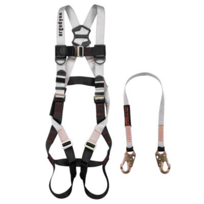 3201 Harness Plus 4 Ft Travel Restraint Lanyard 3197/3198