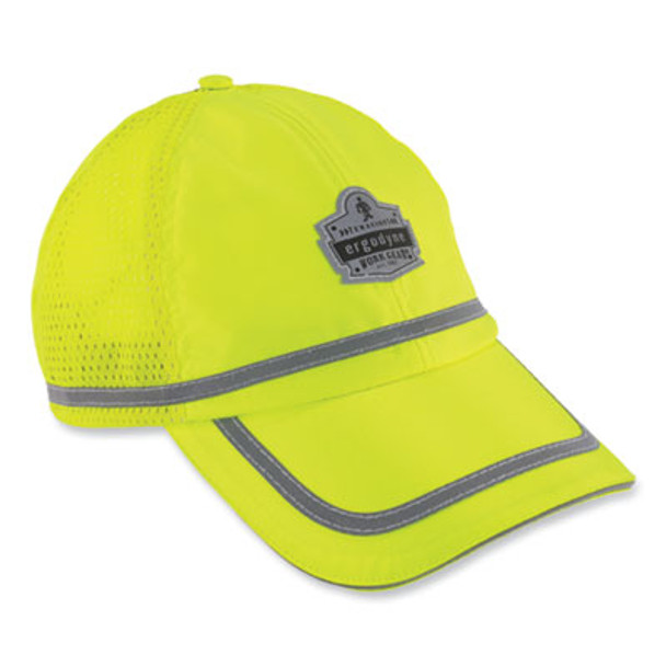 Glowear 8930 Hi-Vis Baseball Cap, Polyester, One Size Fits Most, Lime