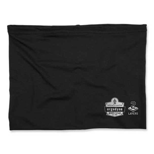 Chill-Its 6489 2-Layer Cooling Performance Knit Multi-Band, Polyester/Spandex, Large/X-Large, Black