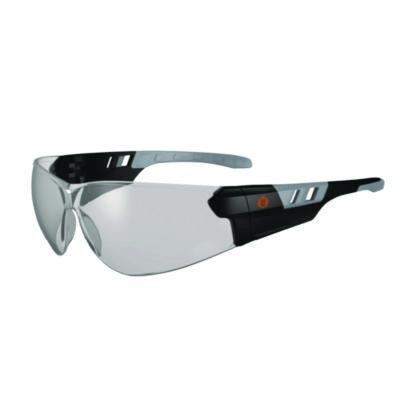 Skullerz Saga Anti-Scratch Enhanced Anti-Fog Safety Glasses, Frameless, Clear Single I/O Lens