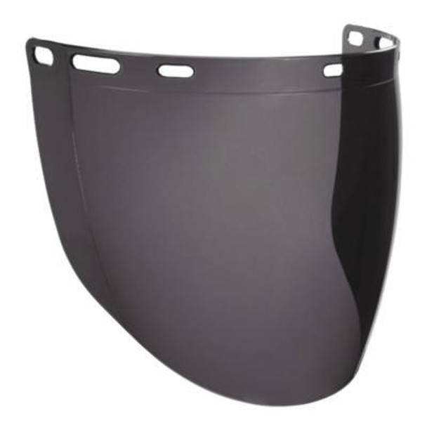 Skullerz 8997 Anti-Scratch/Anti-Fog Face Shield Replacement, Cap-Style/Safety Helmet, Smoke Lens