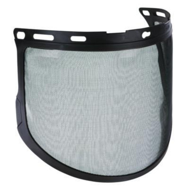 Skullerz 8999 Mesh Face Shield Replacement For Hard Hat And Safety Helmet, Black