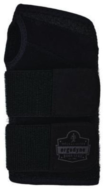Proflex 4015 Wrist Brace Support With Double Strap, Large, Fits Right Hand, Black