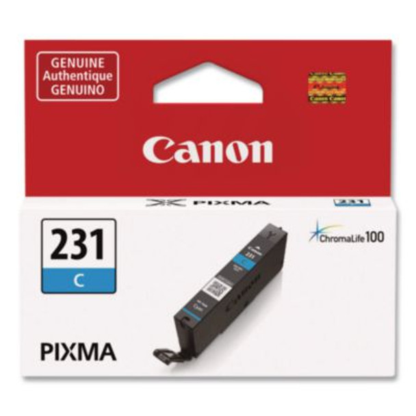 6675C001 (Cli-231) Ink, 800 Page-Yield, Cyan