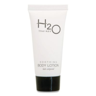 H2O Therapy Single Use Body Lotion, 0.85 Oz Tube, White Tea And Lemongrass Scent, 300/Carton