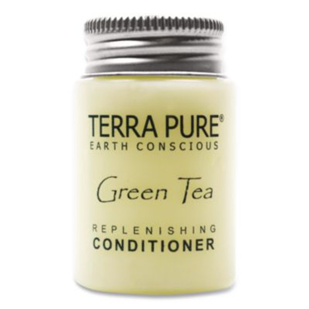 Terra Pure Conditioner Jam Jar, Green Tea Lemongrass Scent, 1 Oz Jar, 300/Carton