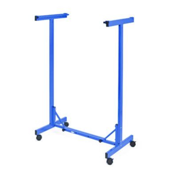 Expandable Blueprint Storage Cabinet Mobile Plan Center, Assorted Document Sizes, 20.5" x 28" To 46.5" x 50.75", Blue