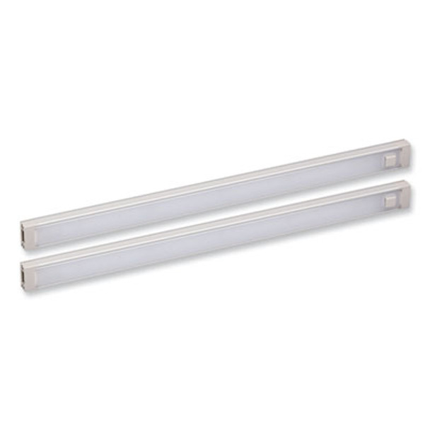 Led Under Cabinet Lighting Kit With Magnetic Option Two-Bar Kit, 0.78w x 0.39h
