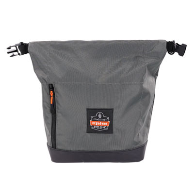Arsenal 5186 Full Respirator Bag With Roll Top Closure, 7.5 x 13.5 x 13.5, Gray