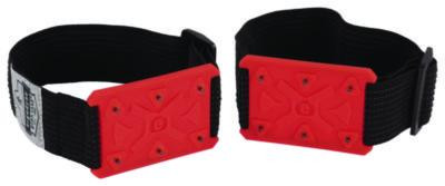 Trex 6316 Mid-Sole Ice Cleats. Flat Sole, One Size Fits Most, Orange, Pair