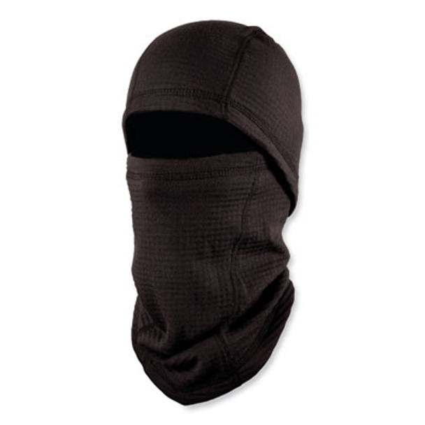 N-Ferno 6847 Fr Dual Compliant Balaclava Face Mask, Polartec Fr Power Grid Fleece, One Size Fits Most, Black