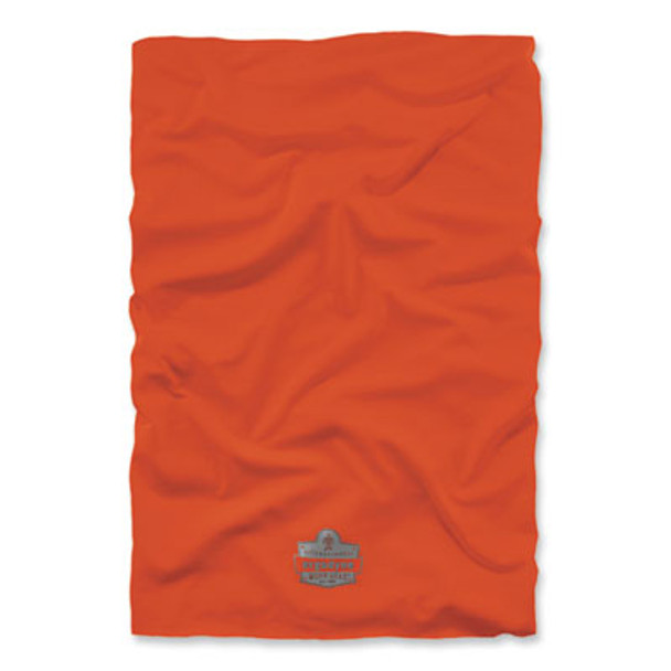 Chill-Its 6487 Cooling Performance Knit Multi-Band, Polyester/Spandex, One Size Fits Most, Hi-Vis Orange