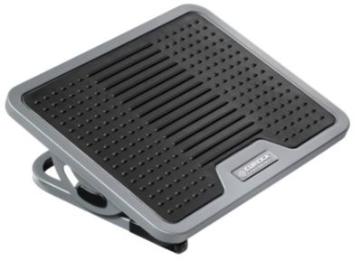 Adjustable Ergonomic Footrest, 15.38 x 11.81 x 3.32 To 5.19, Black/Gray
