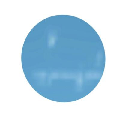 Coda Low Profile Circular Non-Magnetic Glassboard, 24 x 24, Denim Surface