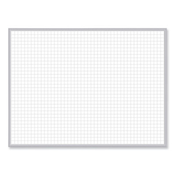 Non-Magnetic Whiteboard With Aluminum Frame, 36" x 23.81", White Surface, Satin Aluminum Frame
