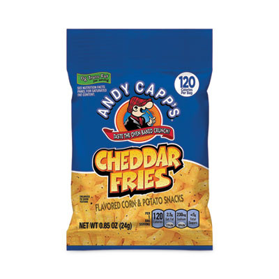 Cheddar Fries, 0.85 Oz Bag, 72/Carton