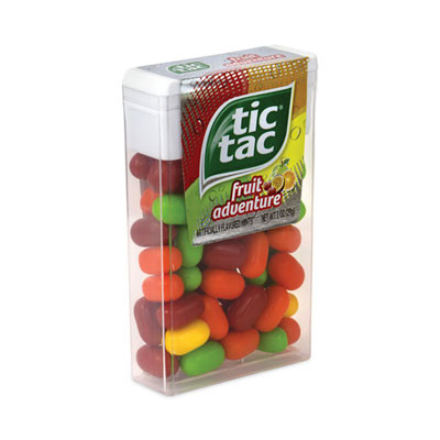 Fruit Adventure Mints, 1 Oz Flip-Top Dispenser, 12/Carton