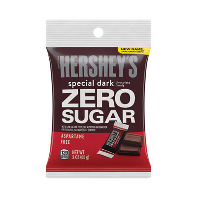 Miniatures Special Dark Sugar-Free Chocolate, 3 Oz Bag, 12 Bags/Carton
