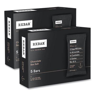 Adult Bars, Chocolate Sea Salt, 1.83 Oz Bar, 5 Bars/Box, 2 Boxes/Carton