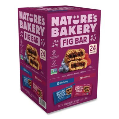 Fig Bars Variety Pack, 2 Oz Twin Pack, 24 Twin Packs/Box