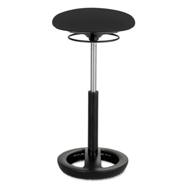 Twixt Extended-Height Ergonomic Chair, Supports Up To 250 Lb, 22" To 32" Seat Height, Black Seat, Black Base
