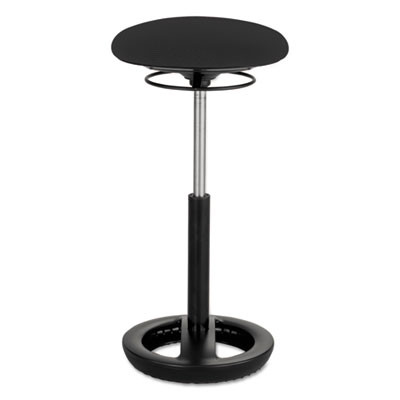 Twixt Extended-Height Ergonomic Chair, Supports Up To 250 Lb, 22" To 32" Seat Height, Black Seat/Base