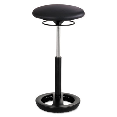 Twixt Extended-Height Ergonomic Chair, Supports Up To 250 Lb, 22" To 32" Seat Height, Black Seat, Black Base