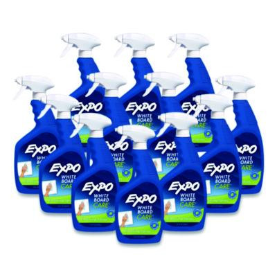 White Board Care Dry Erase Surface Cleaner, 22 Oz Spray Bottle, 12/Carton