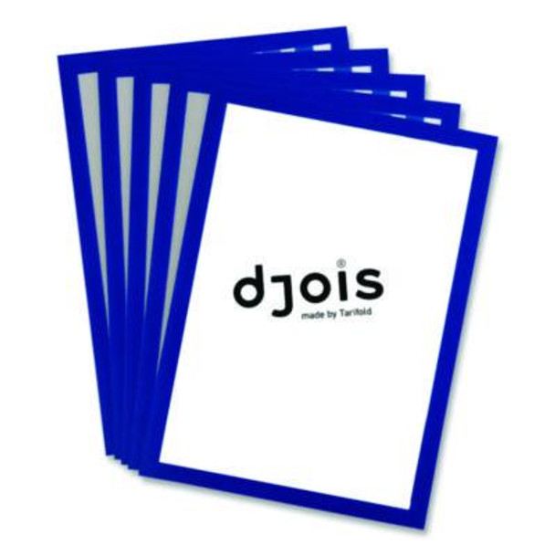 Solo Magnetic Frame, 8.5 x 11 Insert, Blue Frame, 5/Pack