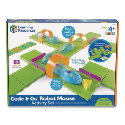 Code And Go Robot Mouse Activity Set, Grades Pre-K To 3, 83 Pieces
