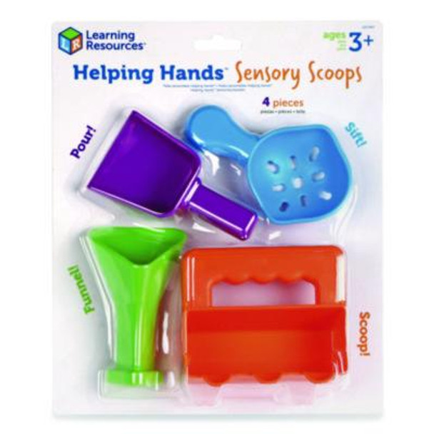 Helping Hands Sensory Scoops, Grades Pre-K To 2, 4 Pieces