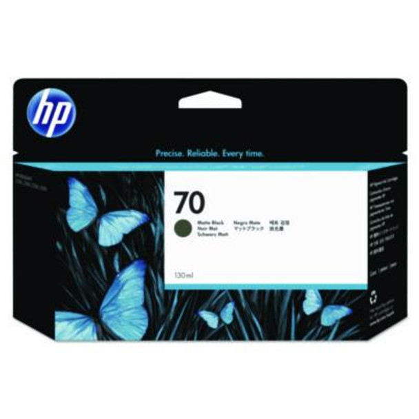 Hp 70 (C9448Act) Matte Black Original Designjet Ink Cartridge, 20/Carton