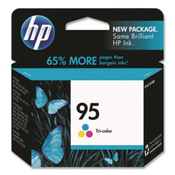 Hp 95 (C8766Wnct) Tri-Color Original Ink Cartridge, 24/Carton