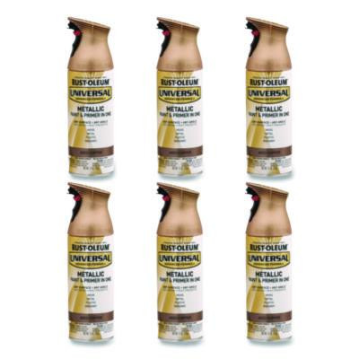 Universal Premium Spray Paint, Aged Copper, 12 Oz Aerosol Can, 6/Carton