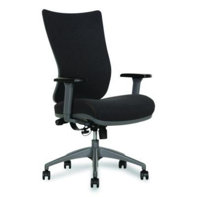 Revive Shiatsu Ergonomic Mesh Swivel Massage Chair, Supports Up To 275 Lbs, 19.75" To 22.75" Seat Height, Black Seat/Back