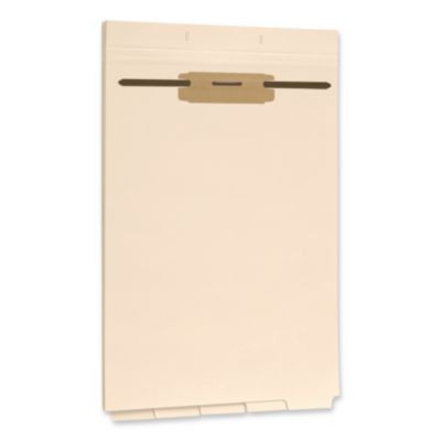File Divider Set, End Tab: 1/5-Cut, 1 Fastener, Letter Size, Manila, 50/Pack