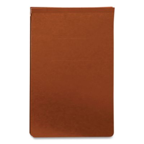 Prong Fastener Premium Pressboard Report Cover, Top Bound, Two-Piece Prong Fastener, 2" Capacity, 8.5 x 14, Red/Red